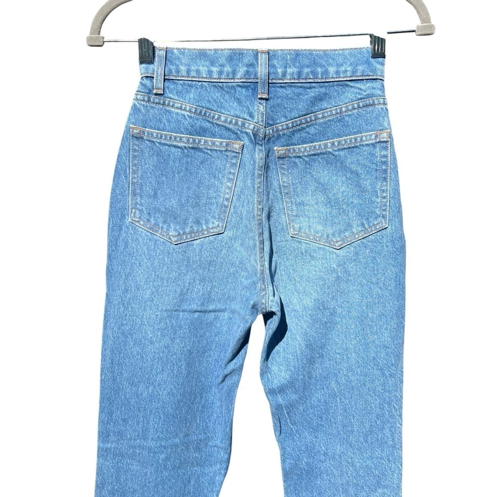 REFORMATION Cynthia High Rise Straight Jean Shasta Destroyed Size 23 - Picture 6 of 14